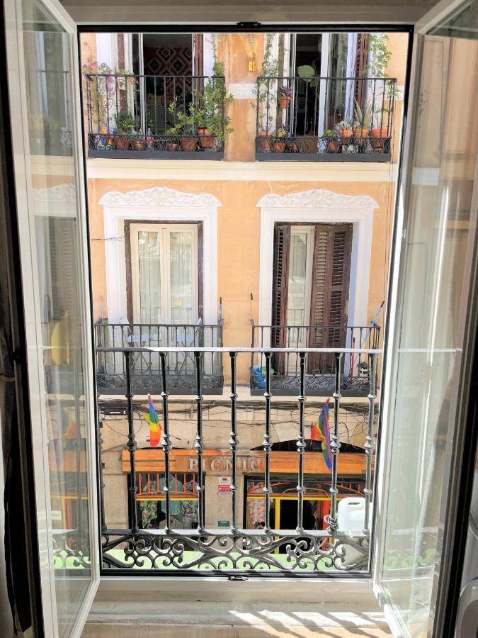 Apartamento Exterior Con Balcon En El Corazon De Chueca, Gran Via Madrid Exteriör bild