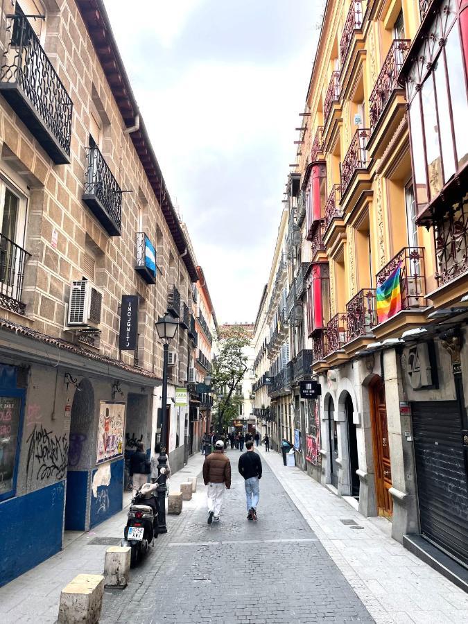 Apartamento Exterior Con Balcon En El Corazon De Chueca, Gran Via Madrid Exteriör bild