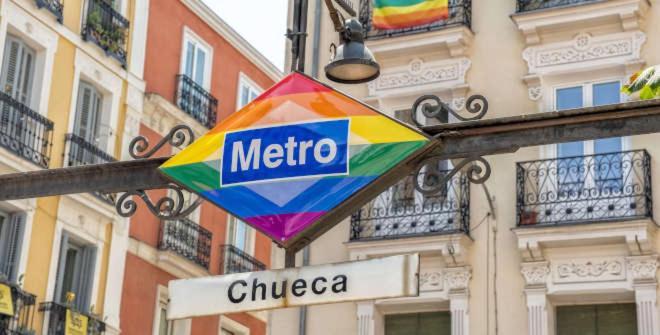 Apartamento Exterior Con Balcon En El Corazon De Chueca, Gran Via Madrid Exteriör bild